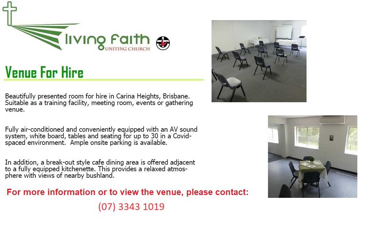Training/Meeting Room Available for Rent
